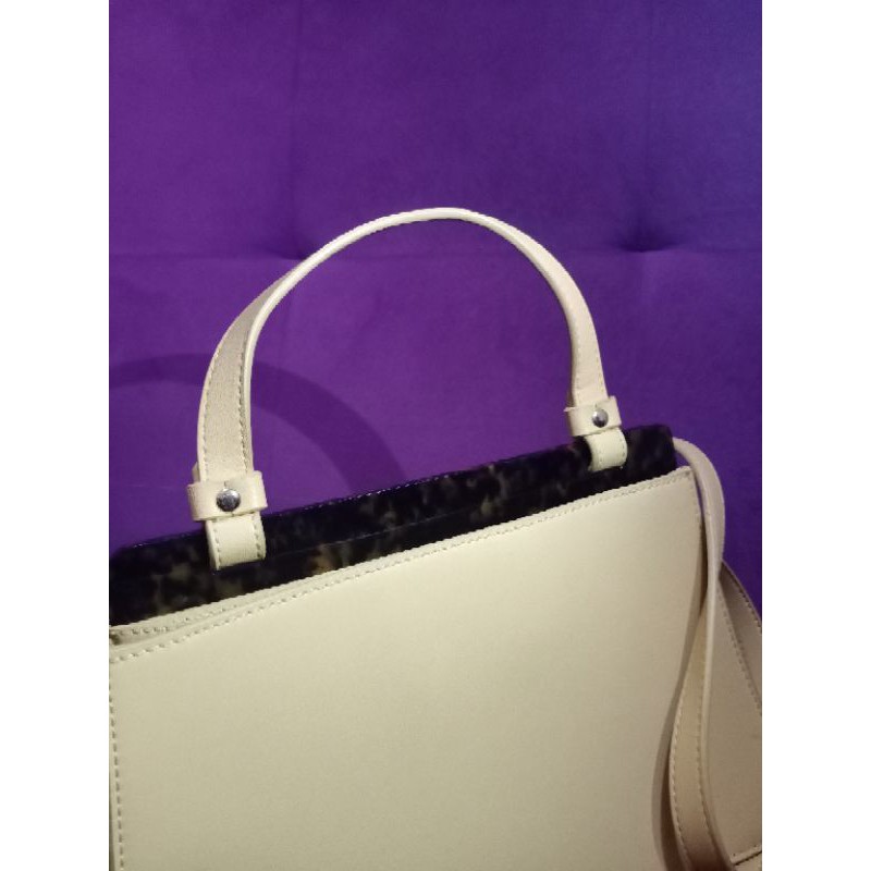 preloved tas branded Cnk yellow tali selempang