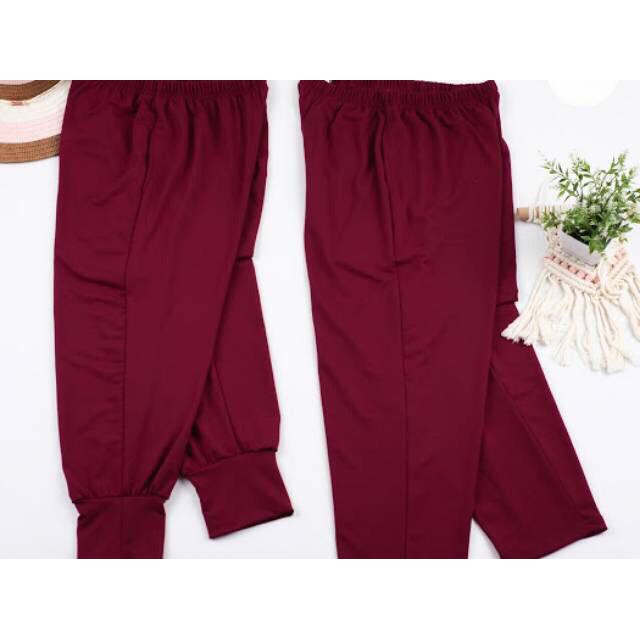 Celana aladdin JUMBO XXL/celamis/ celana dalaman gamis muslimah /innerpants