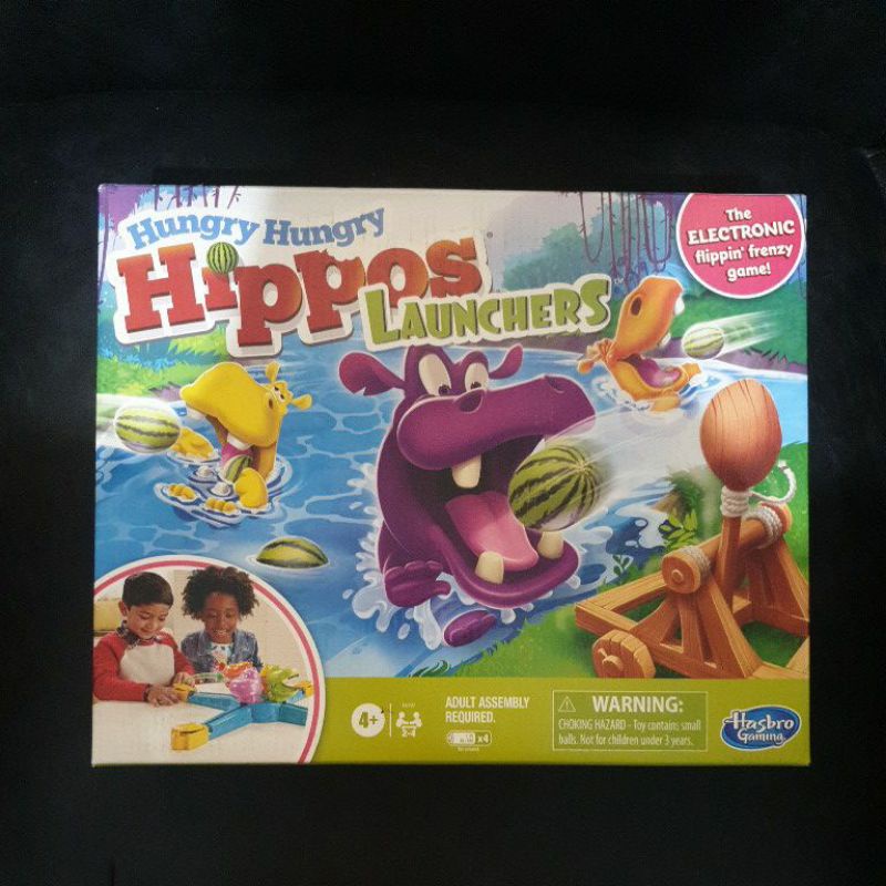 Buy Hungry Hungry Hippos Launchers Game for Kids Ages 4 and Up, Electronic Pre-School Game for 2-4 Players Online at Low Prices in India