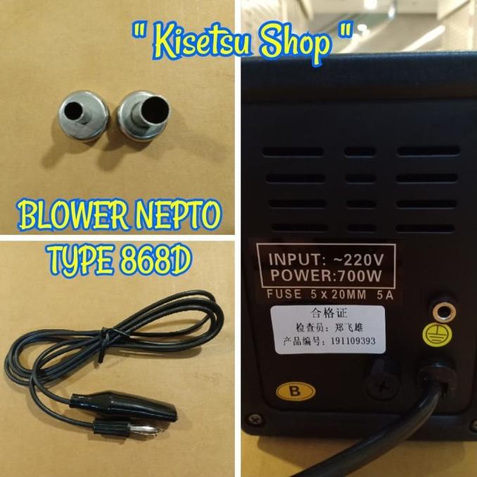 Blower / Solder Uap Nepto Type 868D / 868 D Digital