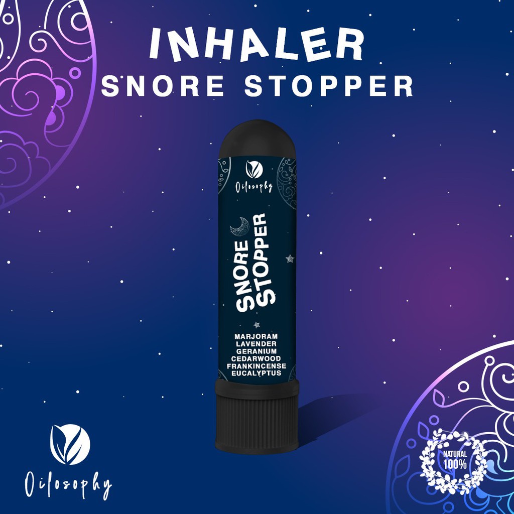 Inhaler No More Begadang -  Inheler Sleeping Beauty - Inhealer Snore Stopper - Inhiler Sleeping Potion - Inheler Obat Anti Dengkur Berhenti Ngorok - Obat Insomnia Sulit Susah Tidur Paling Ampuh - Alat Terapi Hidung Esential Oil Aromatheraphy