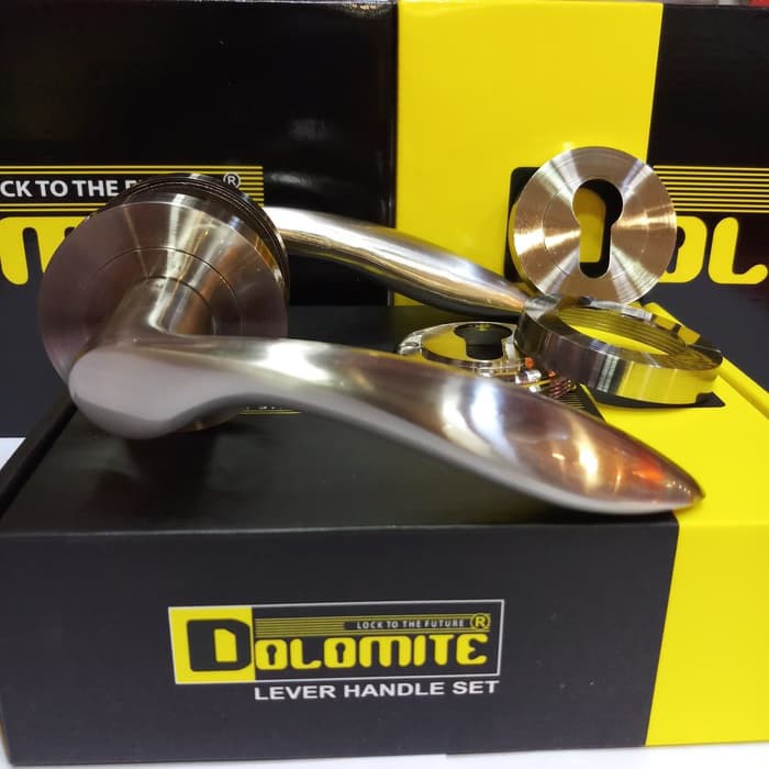 HANDLE / GAGANG KUNCI PINTU SOLID RUMAH MURAH MINIMALIS DOLOMITE 2250