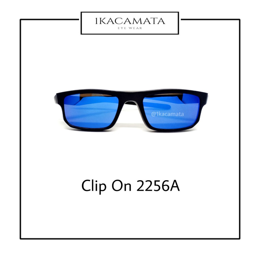 CLIP ON 2256A FREE 5 LENSA SUNGLASS CADANGAN MURAH BERKUALITAS