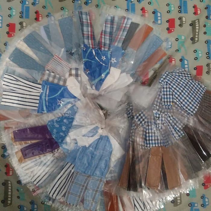 Dijual Grosir Baju Boneka Ken Cowok Barbie Isi 10 Baju Berkualitas