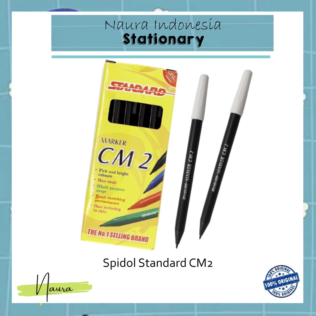 

Spidol Kecil Standard CM2 | Spidol Standard (isi12)