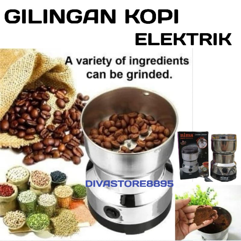 Gilingan kopi Elektrik | Penggiling Kopi | Gilingan Kopi Murah CL