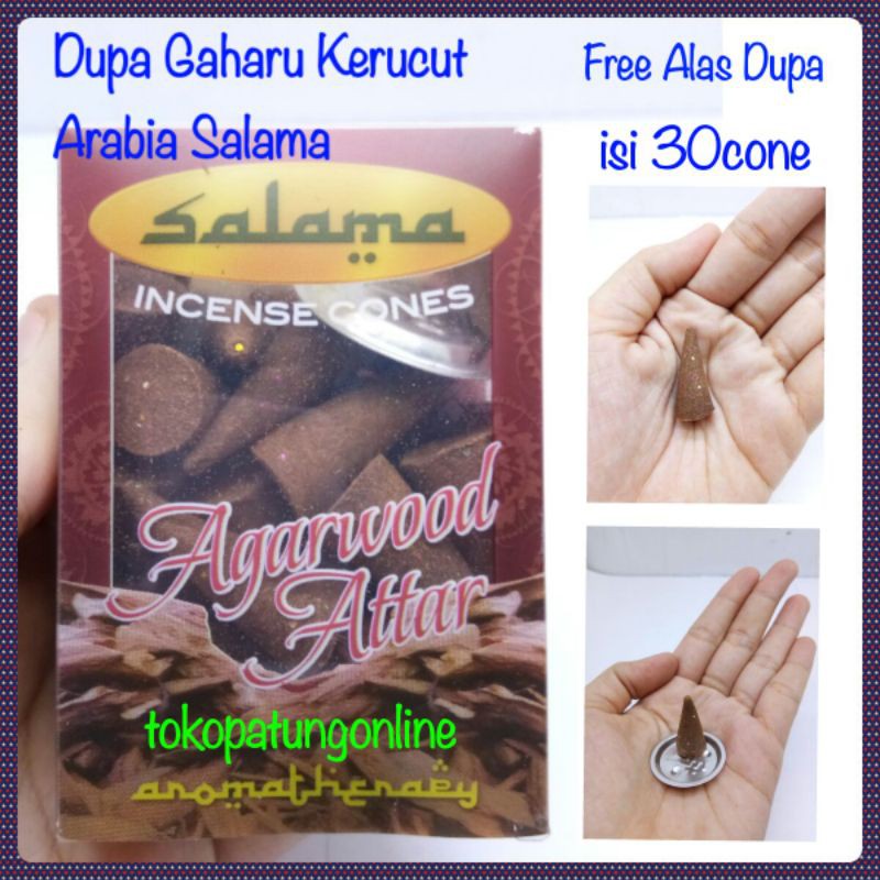 Hio Dupa Kerucut Salama Premium Arab Saudi Arabia Aromaterapi