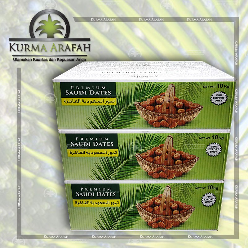 Kurma Ajwa / Kurma Nabi / Kurma Rosul 10 kg Original