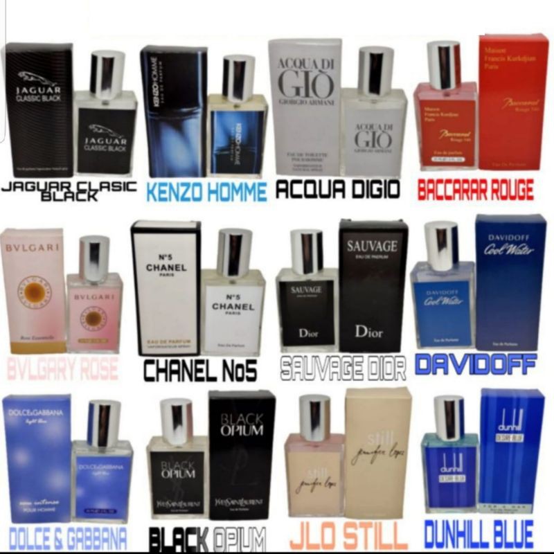 Parfum Branded Grade ori Box segel free pouch Parfum Wanita Parfum Pria best seller