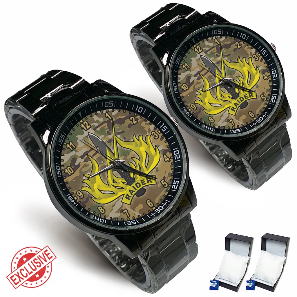 Jam Tangan Rantai Couple RAIDER - 2 (Keren)