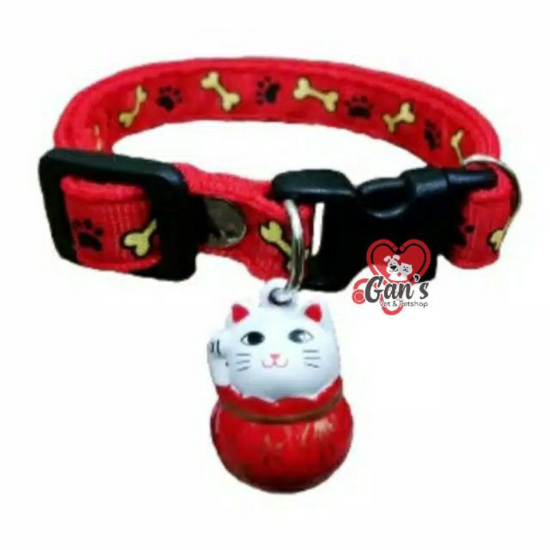 Kalung Kucing Lonceng Karakter