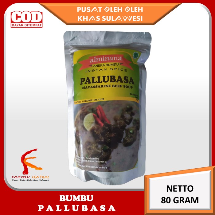 

Bumbu Instan Pallubasa ALMINANA khas Sulawesi 80 gr