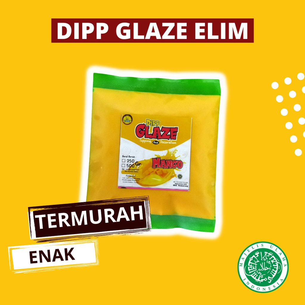 500 Gr Glaze SSA Viral Enak Murah
