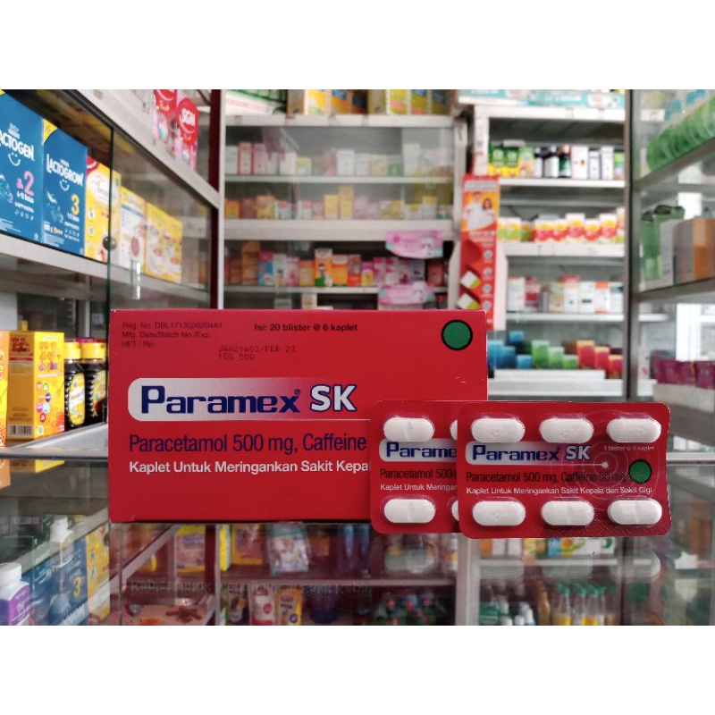 PARAMEX SK 1 BLISTER @6 TABLET - ED 03/2024