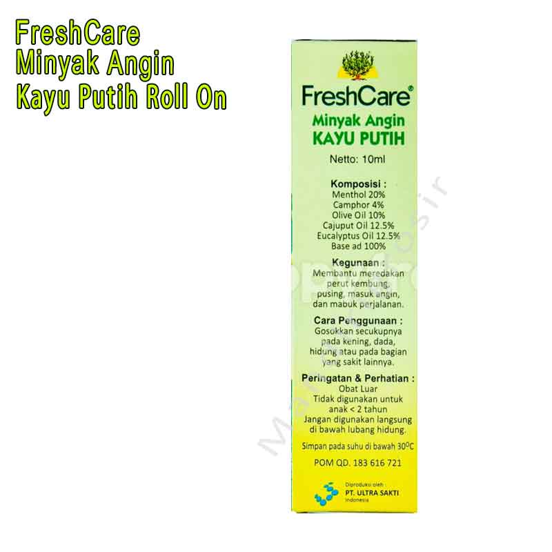 Minyak Angin Kayu Putih *FreshCare * Minyak Angin Roll On * 10ml