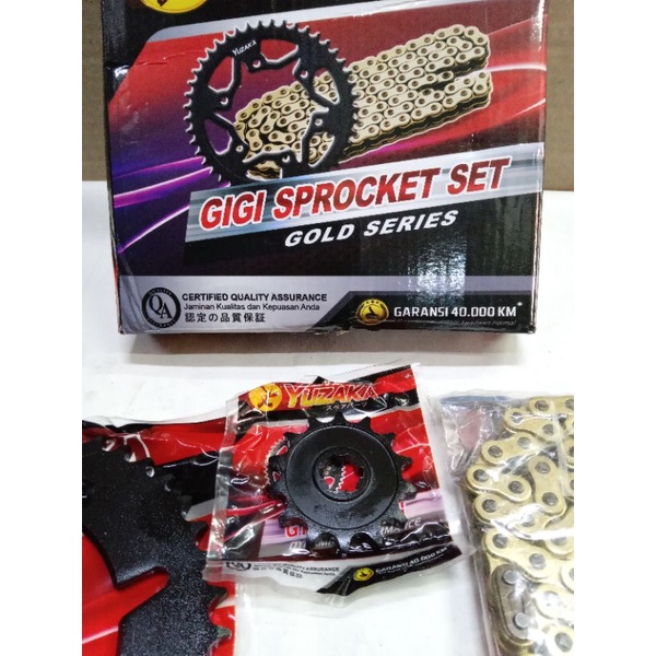 Girset gear set gir set Klx 150 klx150 new yuzaka model sss