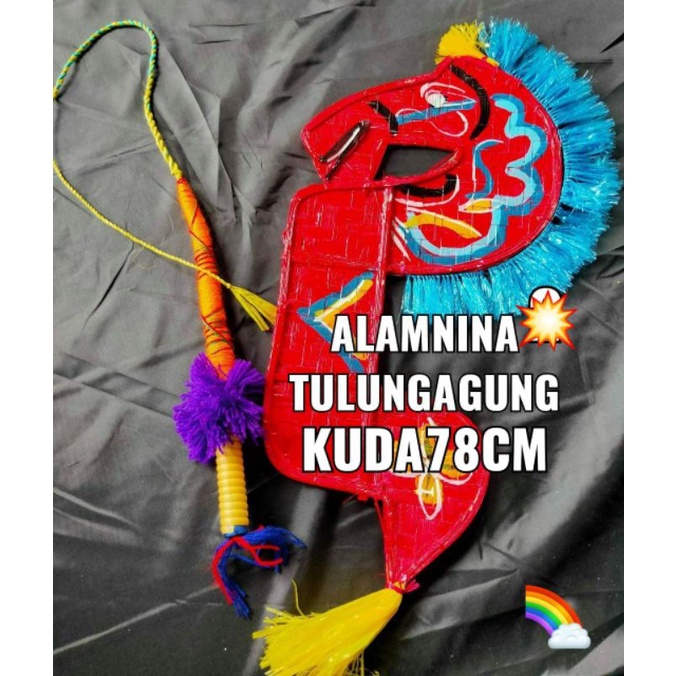 kuda lumping 78cm dan cambuk