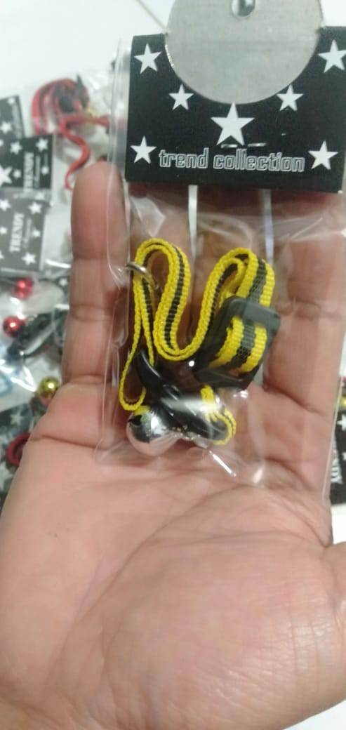 Kalung Kucing Motif Salur