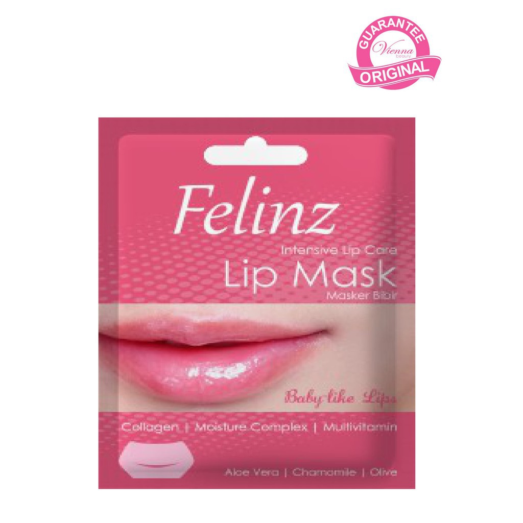 Felinz Lip Mask Masker Bibir 2s'