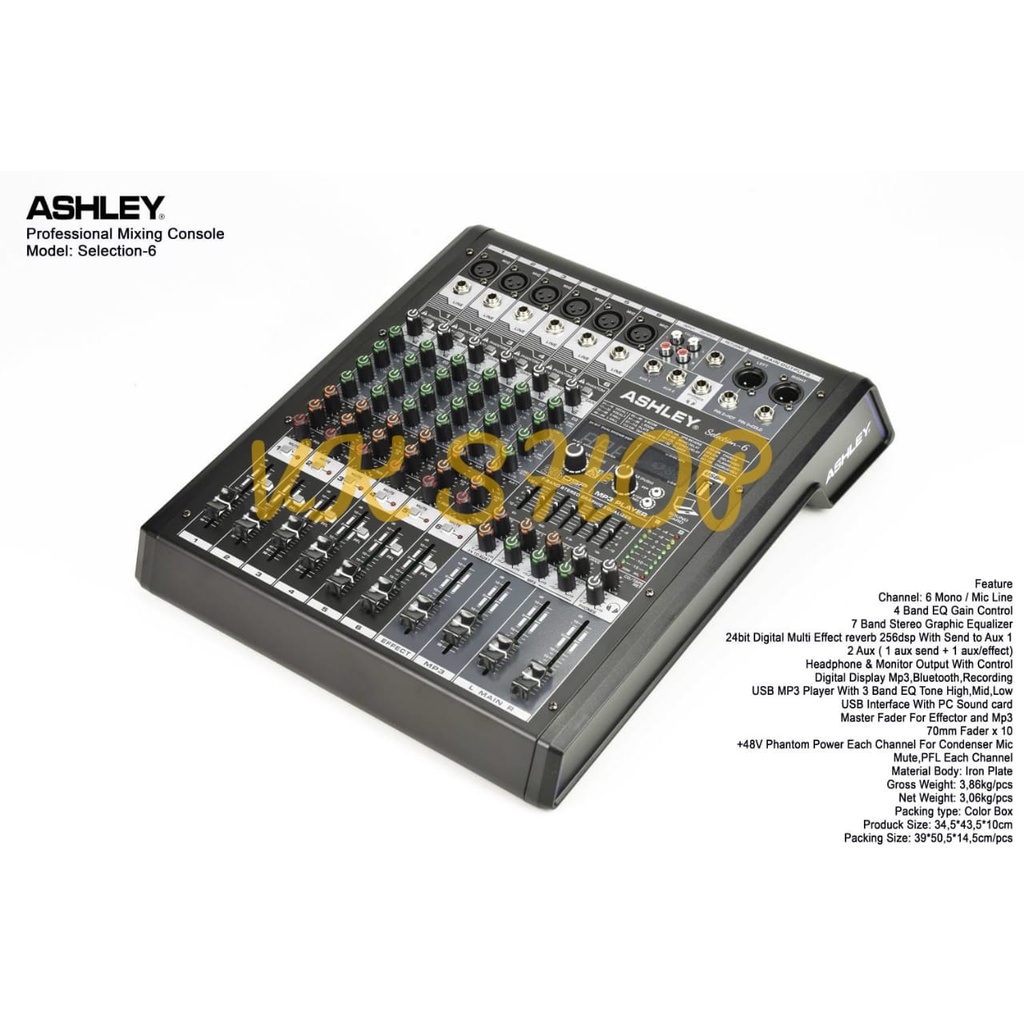 Mixer Audio Ashley Selection 6 / Selection6 Original