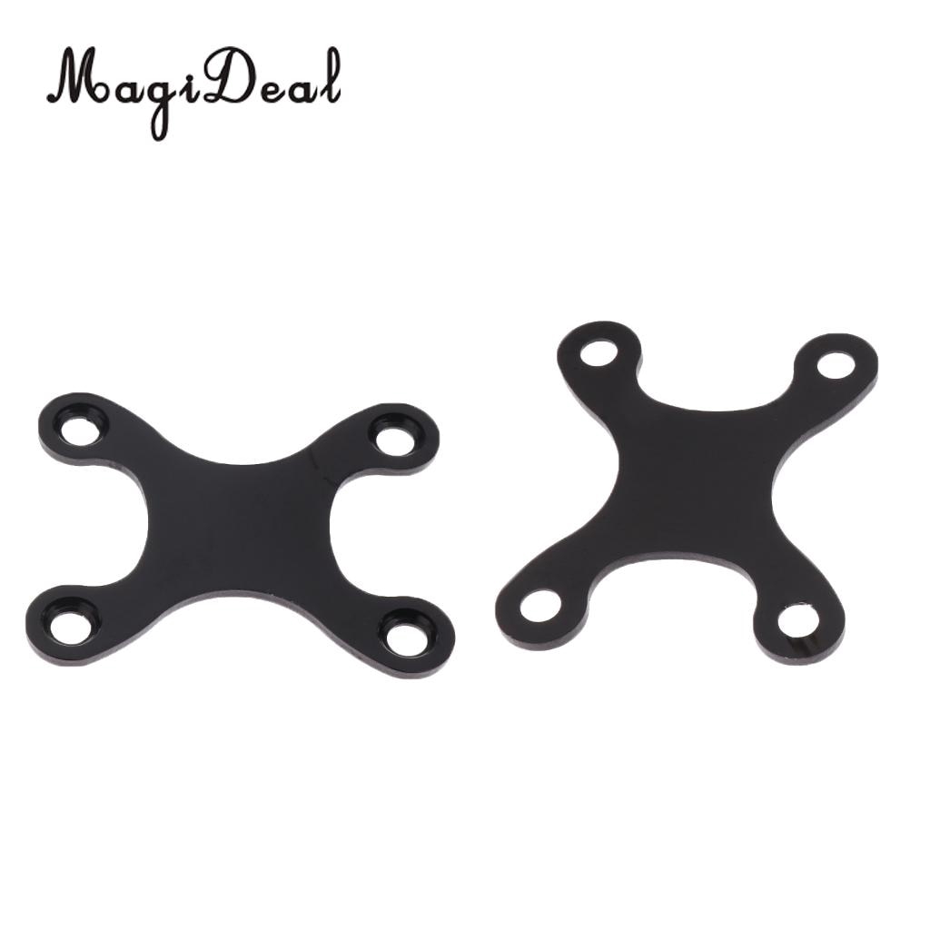 2pcs Gasket Skateboard Longboard Bahan Aluminum Alloy Warna Merah