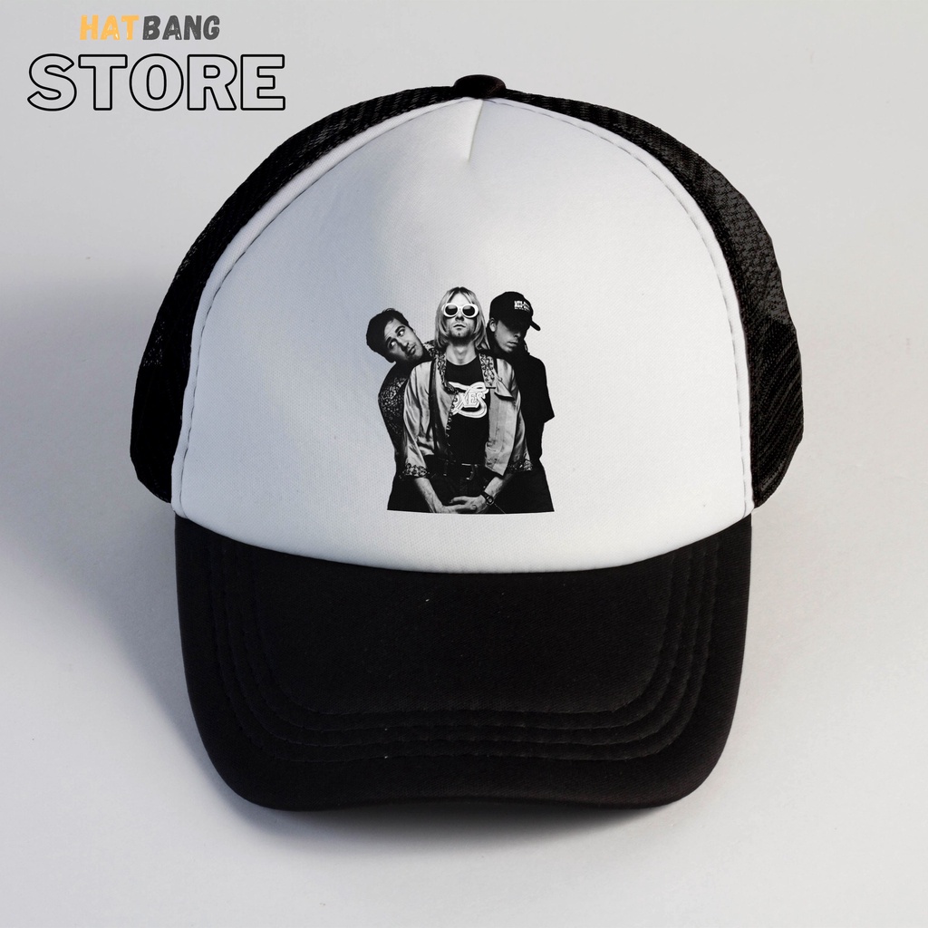 TOPI NIRVANA / TOPI DISTRO / TOPI JARING DISTRO / TOPI JARING KEREN / TOPI BAND / TOPI TRUCKER / TOPI JARING / TOPI MURAH / TOPI SNAPBACK / TOPI BASEBALL / TOPI KEKINIAN / TOPI KEREN / TOPI SABLON / TOPI MURAH BANGET/ HAT / TOPI HITAM / FASHION /TOPIPUNK