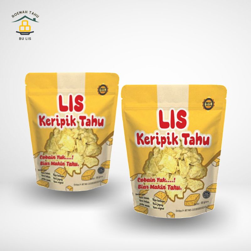 

Keripik Tahu Lis Keripik Tahu Snack Lampung 2 Pcs