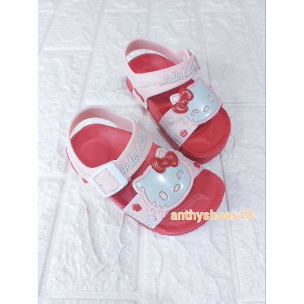 TERBARU Sandal Karet Anak Bayi Perempuan 616 Kitty ORICON size 20-25