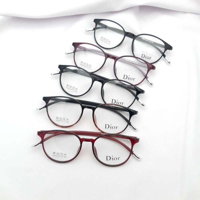 Frame Kacamata WanitavDior  5009 paket lensa(photocromic,blueray,minus,plus,cyl)