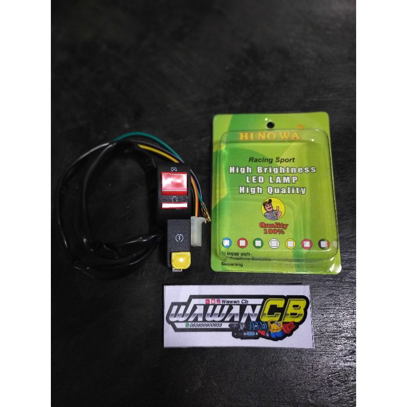 tombol starter saklar starter dan lampu universal