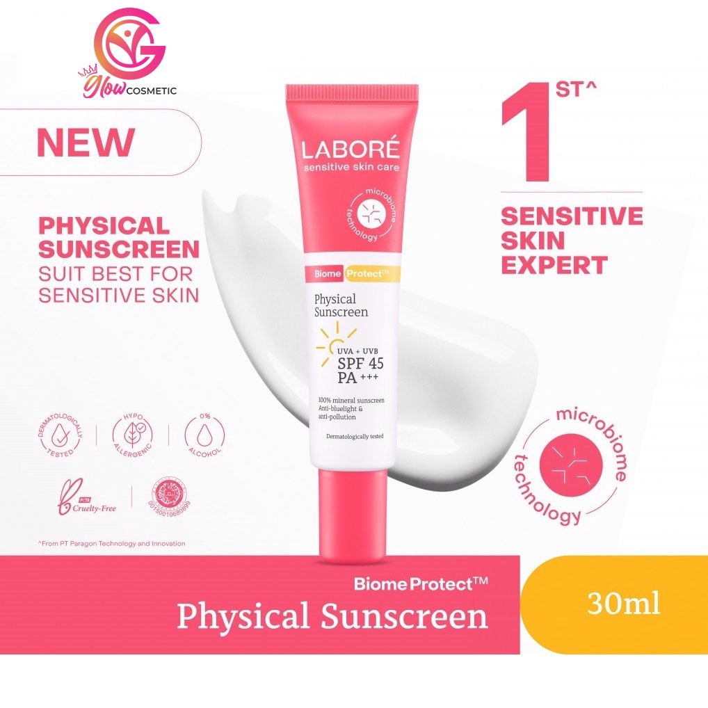 LABORE BIOME PROTECT PHYSICAL SUNSCREEN UVA+UVB SPF 45 PA++ 30ML