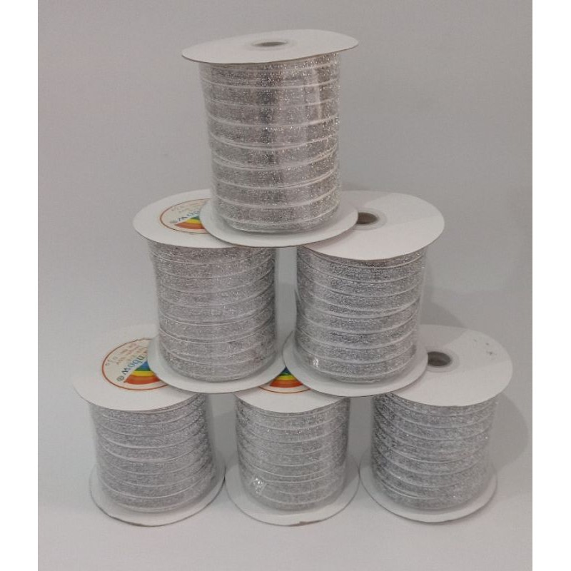 

pita beludru gliter 1cm