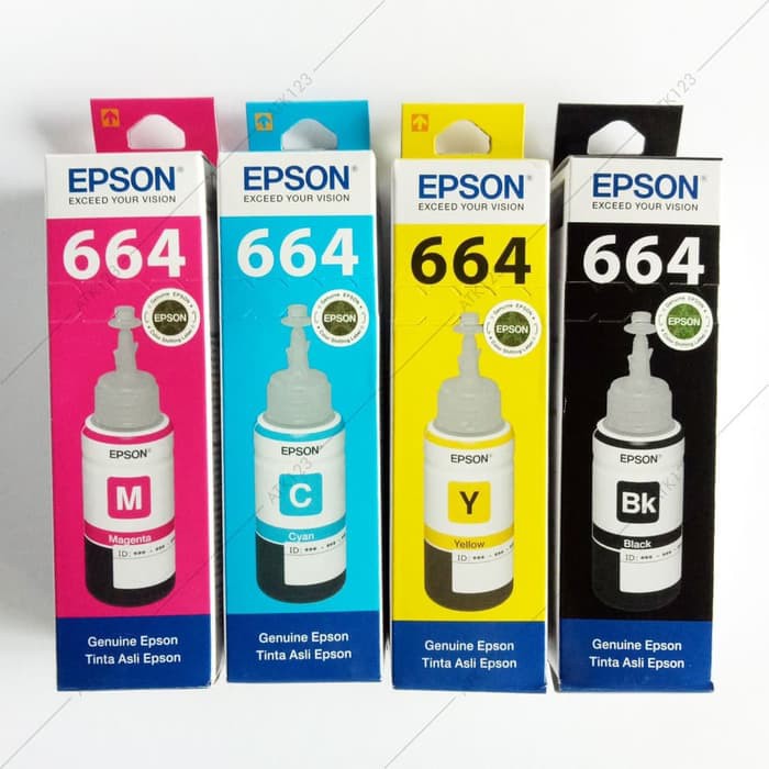 Epson Tinta 664 Tinta Printer Original