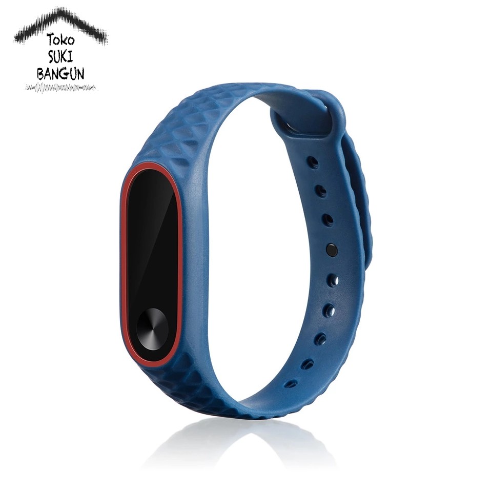 TALI JAM Xiaomi Mi Band 2 Silicone Rubber PRISMATIC Watch Strap Band