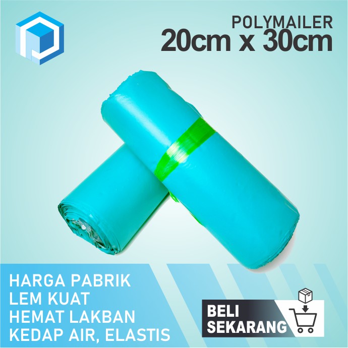 

CLEARANCE Polymailer HIJAU TOSCA 20 x 30