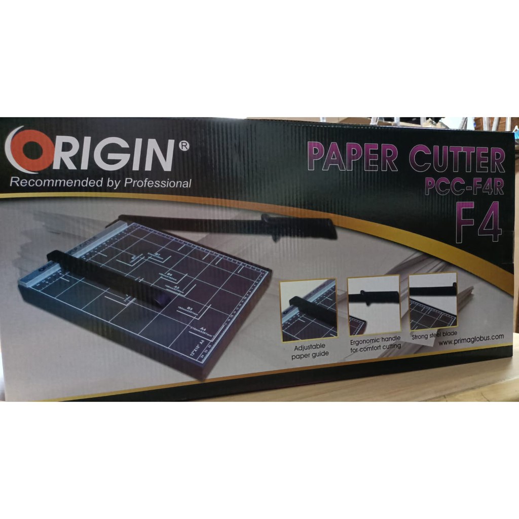 

Paper Cutter / Alat Potong kertas Uk. F4 merk Origin