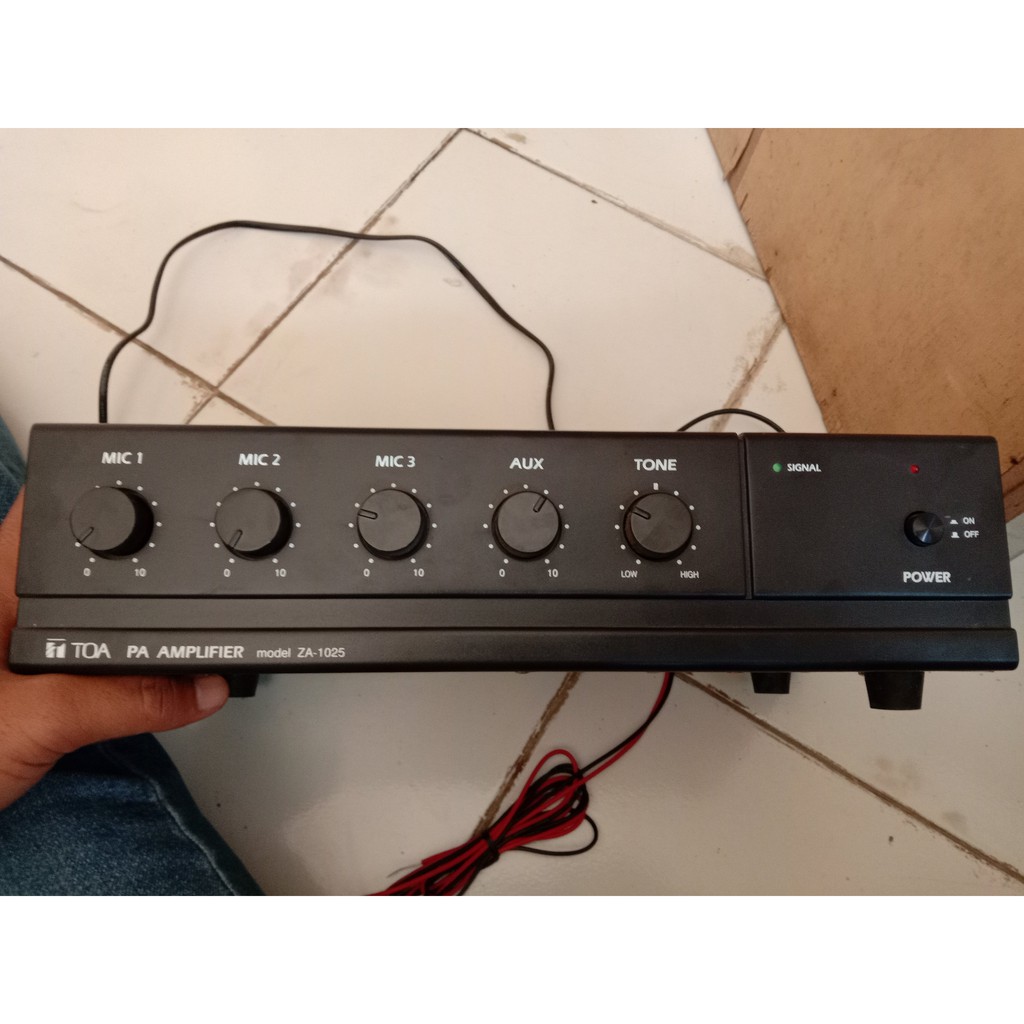 TOA PA AMPLIFIER ZA-1025