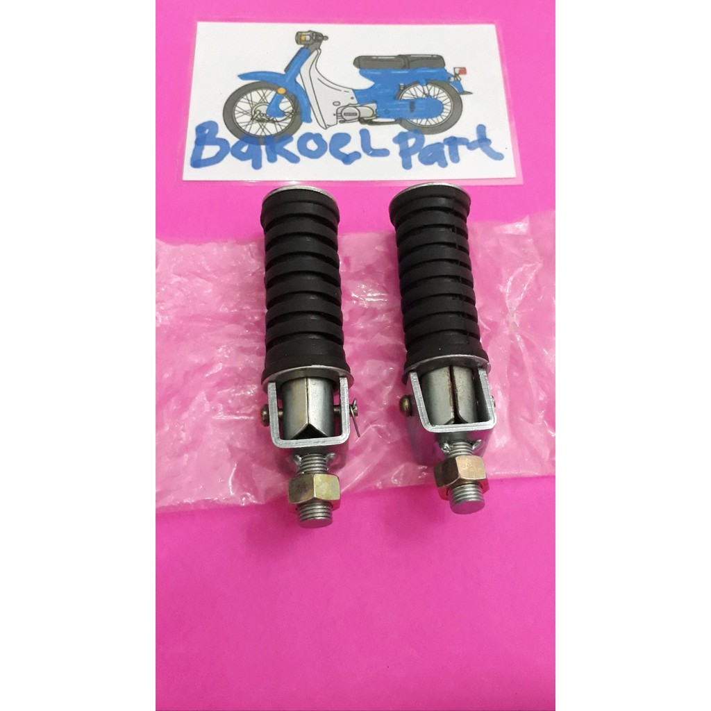foot step footstep postep fotstep bostep karet besi injakan belakang yamaha L2G L2 L2S V80 V75 RS
