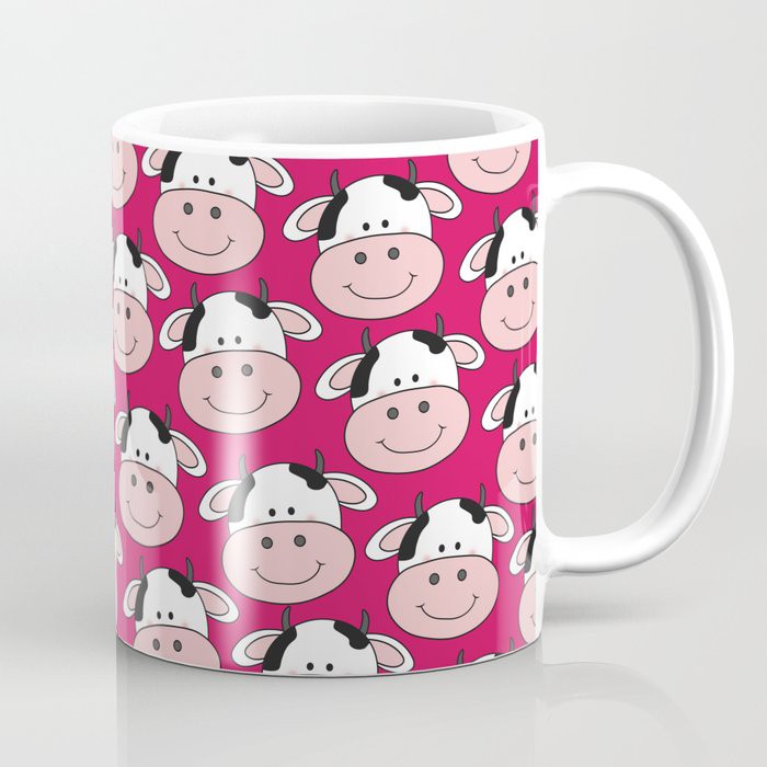 Gelas Mug Gambar Moo Cow Sapi