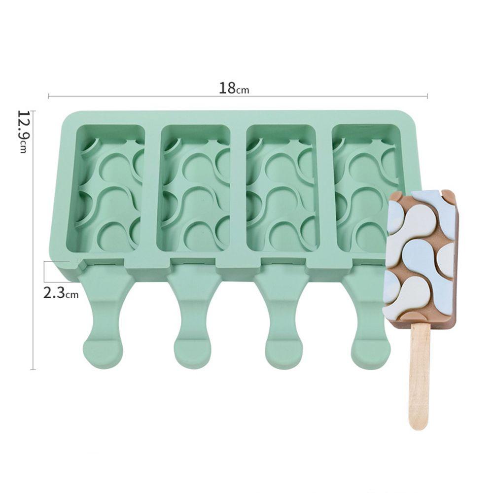 Solighter Cetakan Es Krim 3D Popsicle Mold Handmade Ice Cream Maker