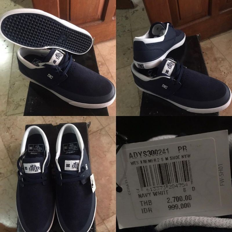 Sepatu DC Wes Kremer 2 S M NVW Original