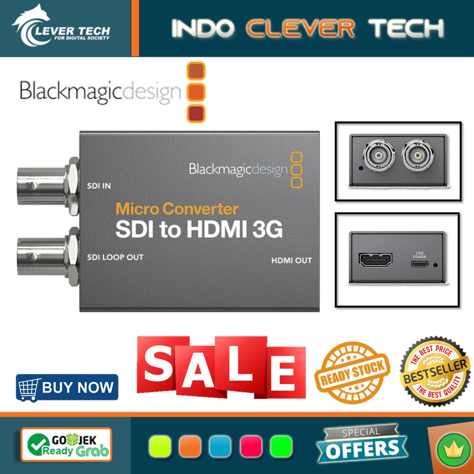 Blackmagic Design Micro Converter SDI to HDMI non PSU