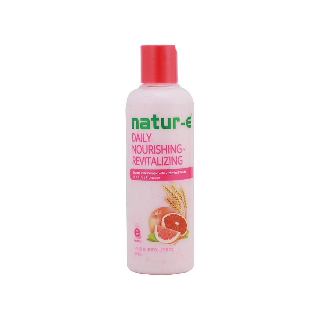 Natur-E Daily Protect &amp; Glow (pink) Hand Body Lotion