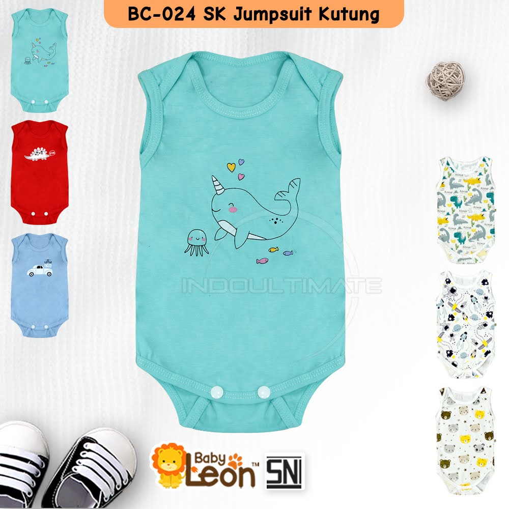 Jmsuit Bayi Jumper Bayi Lengan Kutung Jumpsuit Anak Bayi Balita Pakaian Kaos Baju Bayi BC-024SK-TOSCA WHALE