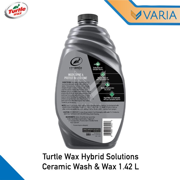 Turtle Wax Hybrid Solutions Ceramic Wash &amp; Wax 1.42 L Shampoo Mobil