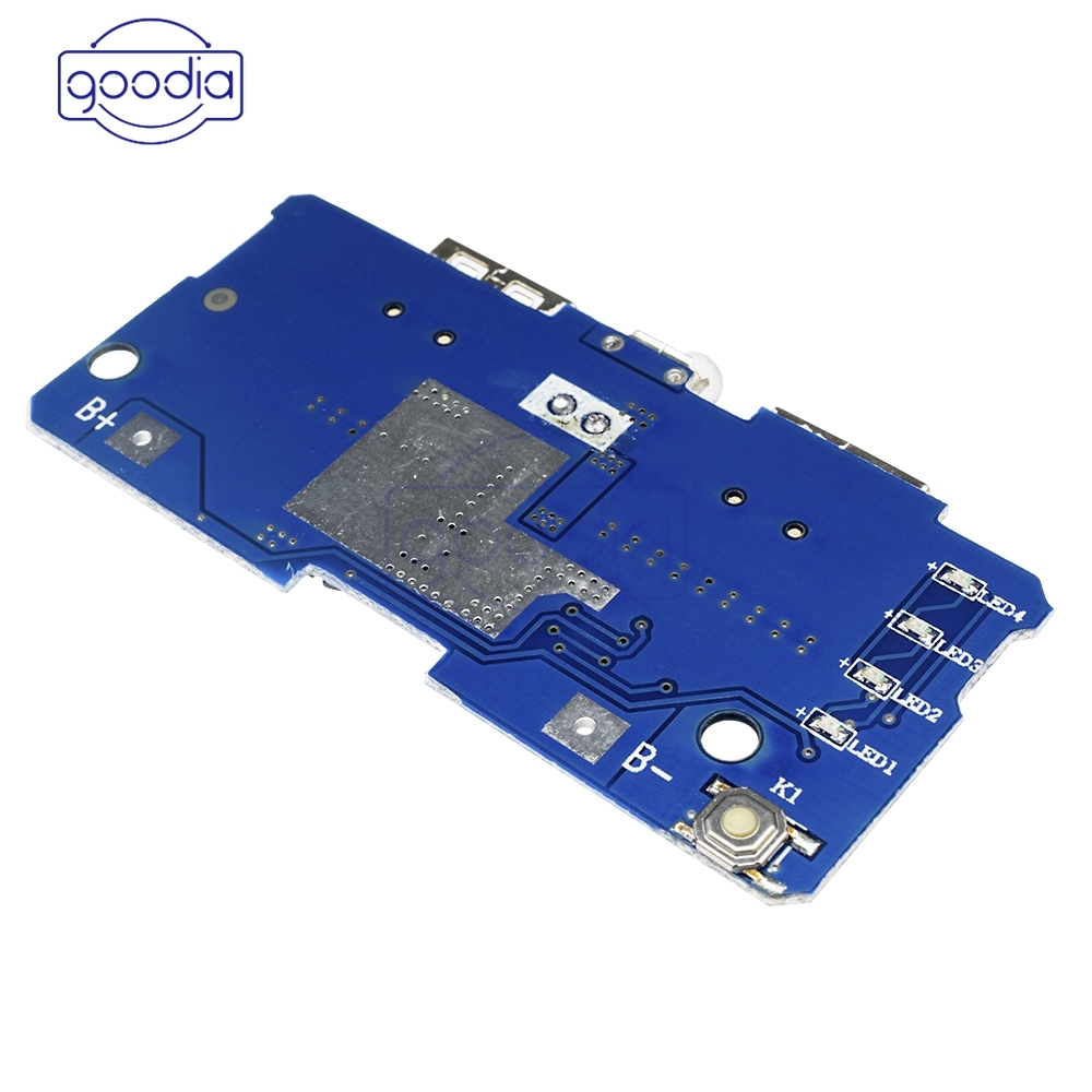 Papan Modul Power Bank 5v 2a Dual Usb Output Step Up
