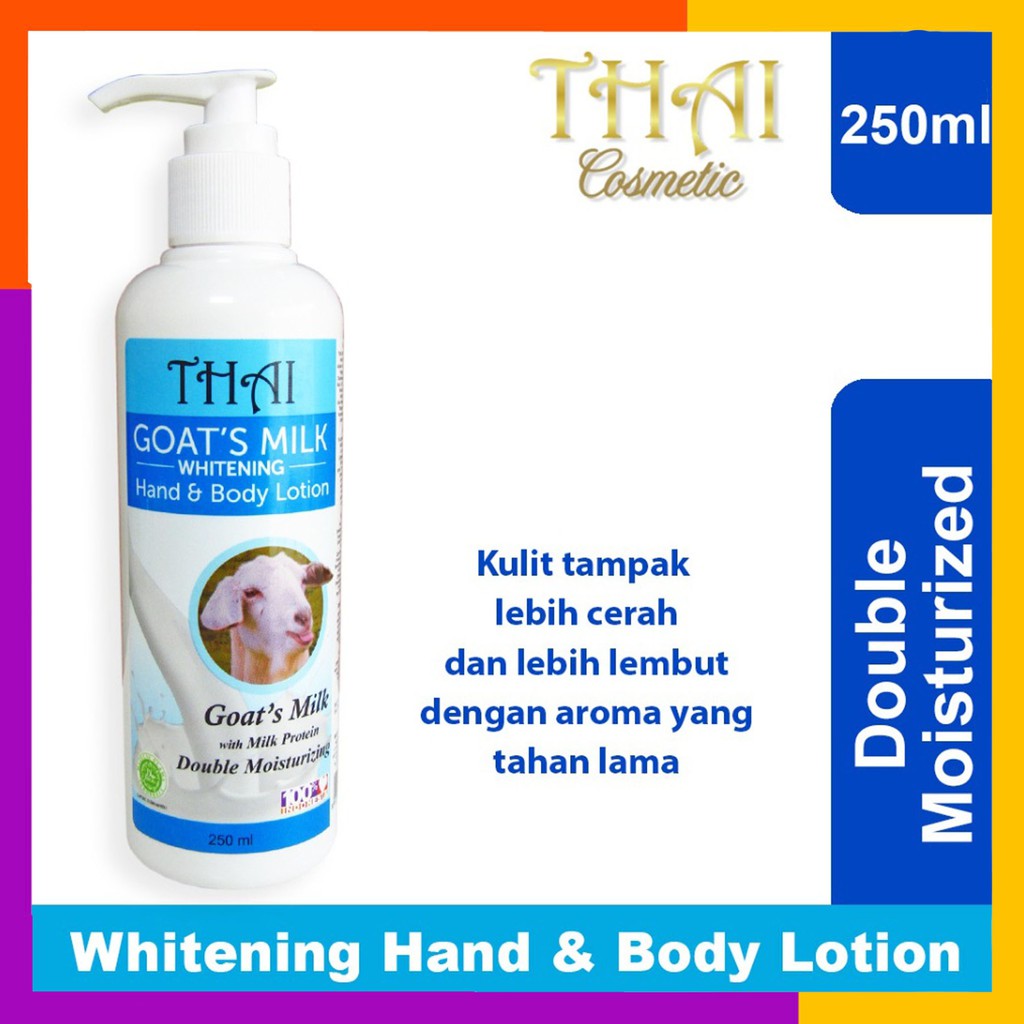 THAI Goat's Milk Hand &amp; Body lotion 250ml