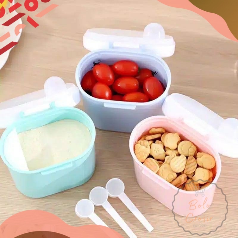 [T2] KOTAK SIMPAN SUSU BAYI buah 400 ml dan 800ml / serbaguna milk and fruit container