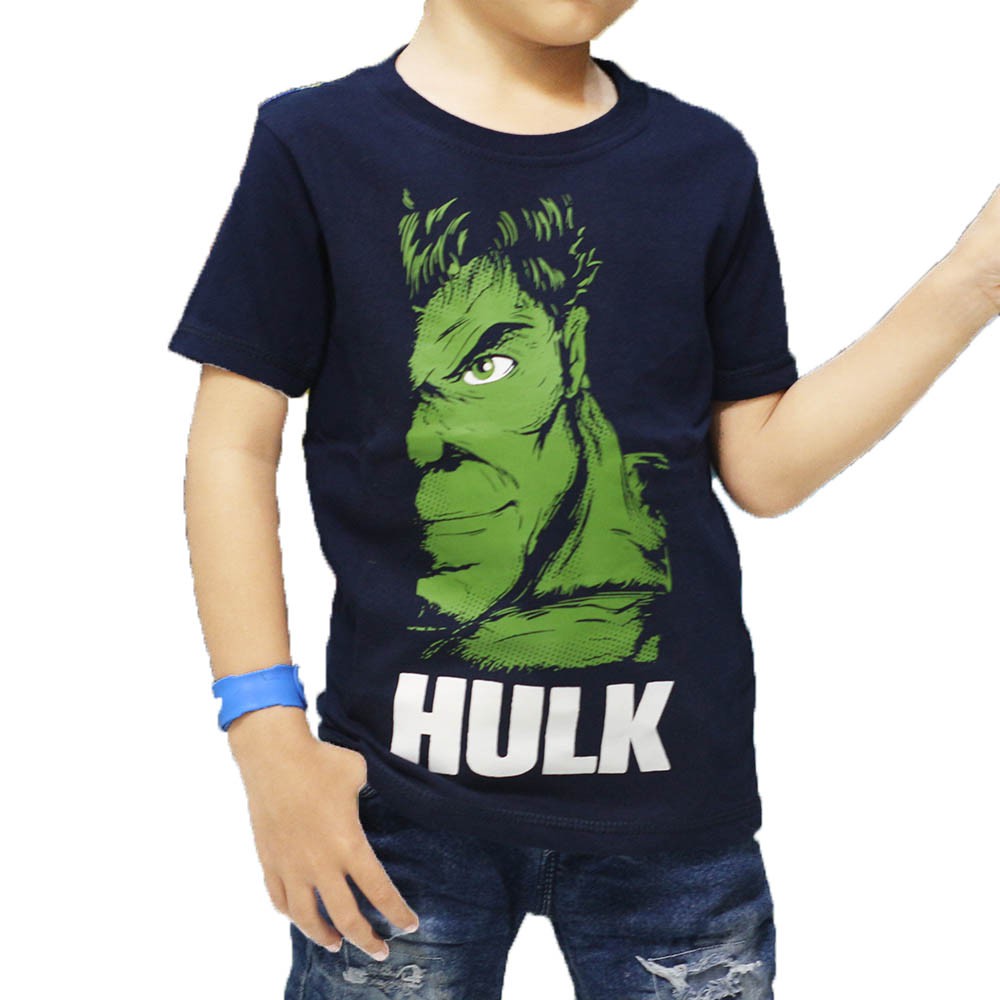  ATASAN  BAJU  KAOS ANAK  COWOK  MARVEL SUPERHERO HULK CAPTAIN 