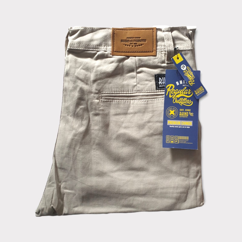 NEW PRODUCT Celana Original Chinos pria RHINO TERBARU melar halus combed diamont
